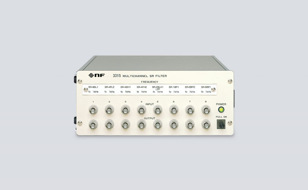 抵抗同調フィルタ 3315 - 電子計測器 - フィルタ／計測システム 