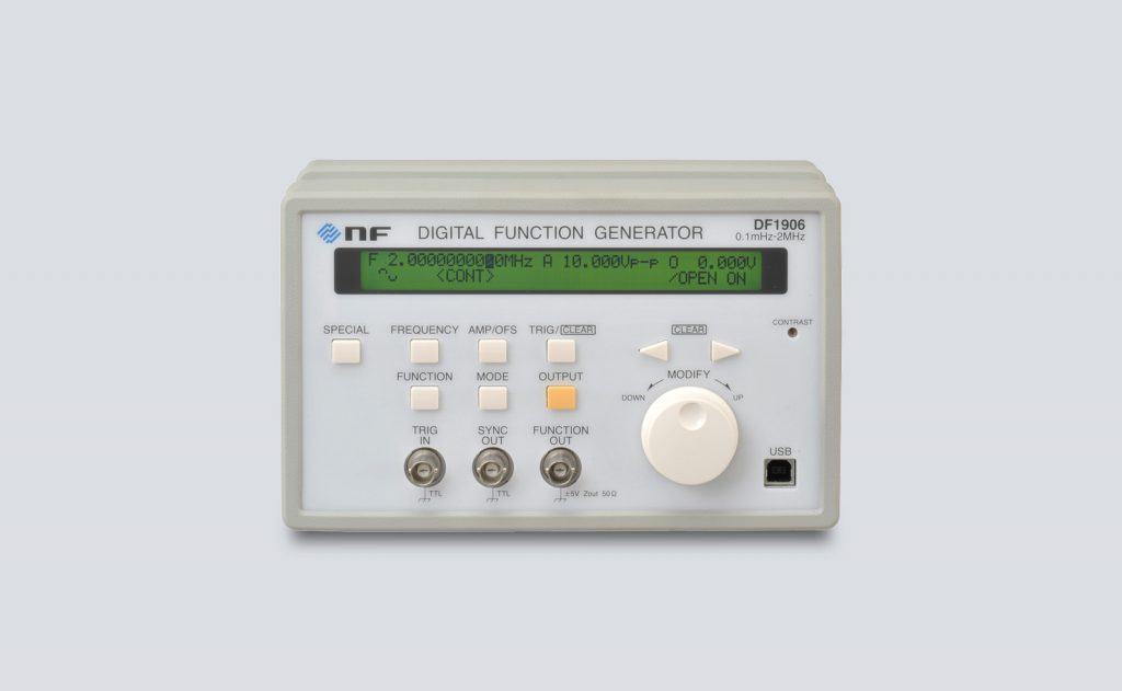 ディジタルファンクションジェネレータ DF1906 - 電子計測器 - 信号